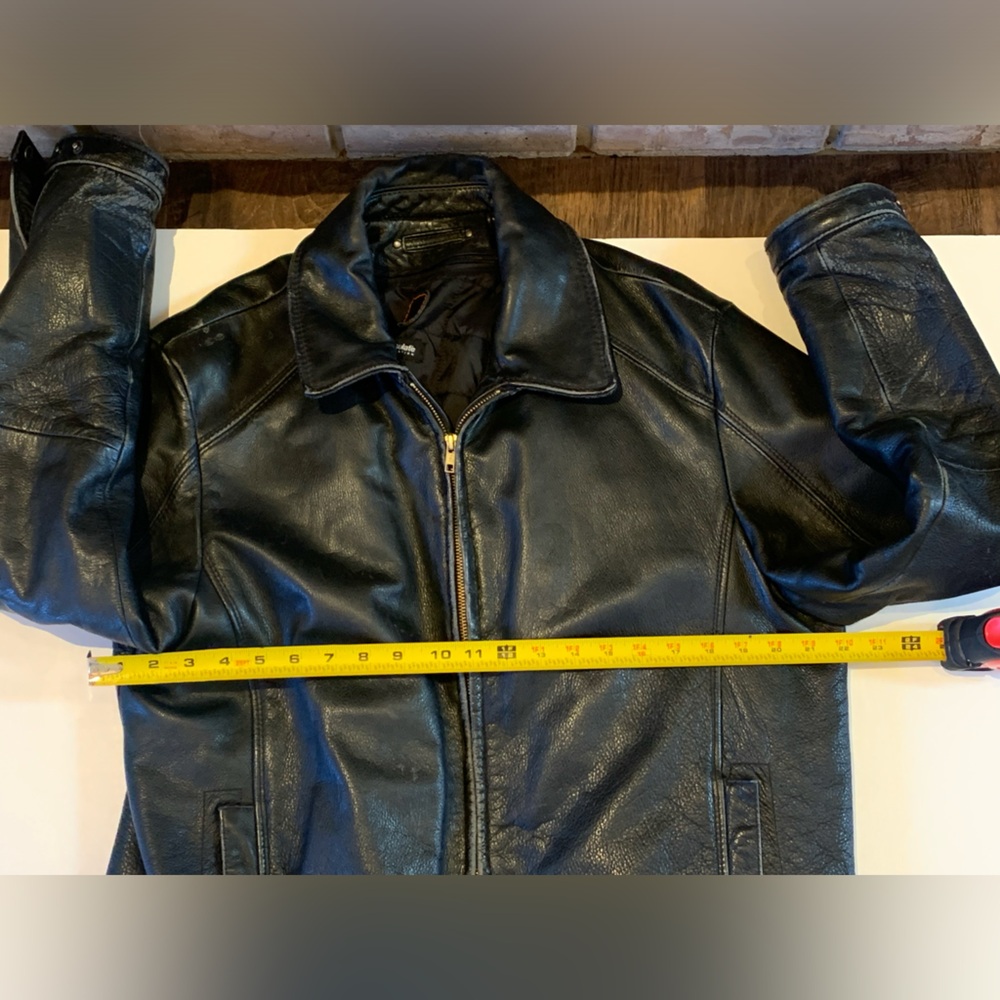 Leather Wilson Men’s Jacket - Size L - Thinsulate Insulatiom - Picture 13 of 16